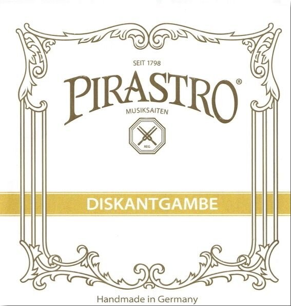 Pirastro Diskantgambe versilbert D6 21 1/2