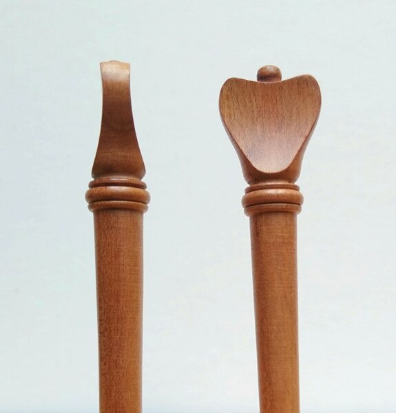 Wirbel Barockgitarre Pflaume