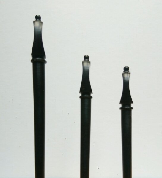 Pegs for baroque-lute ebony small