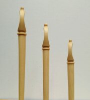 Pegs for baroque-lute boxwood medium