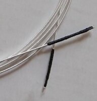 HF-Karbon versilbert umsponnen 2,00 125 cm