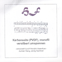 HF-Carbon silverplated wound 120cm (140cm) 1,40 (1,66)