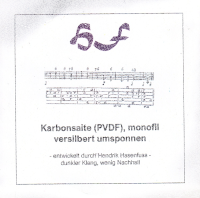 HF-Carbon silverplated wound 105cm (125cm) 1,70 (2,01)