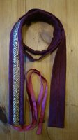 Lautengurt 150cm Bordeaux