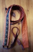 Lute strap 150cm bronze