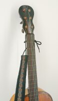 Lute strap 5cm copper black/gold