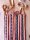 Lute strap 5cm copper black/gold